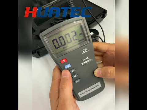 HUATEC UV365 A Radiometer Operation Video