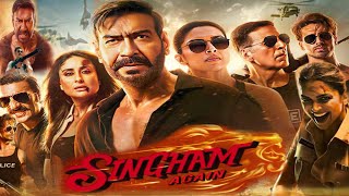 Singham 3 Full Movie 2024। New Released Bolly Hindi Action Movie। Ajay Devgan। Review & Explain