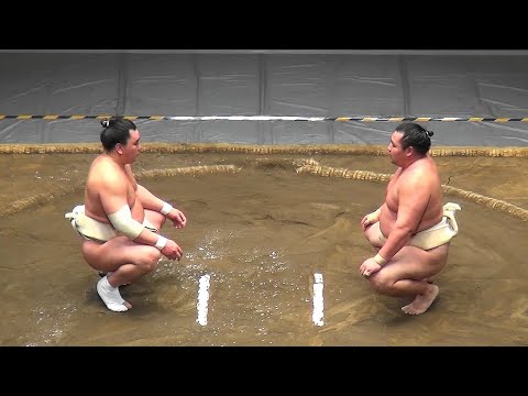 『日馬富士 Harumafuji VS. 鶴竜 Kakuryu』「稽古総見2014 Grand Sumo」2014.4.29 @両国国技館 Ryogoku Kokugikan