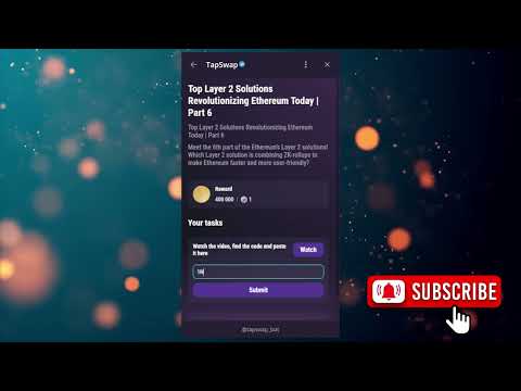 Top Layer 2 Solutions Revolutionizing Ethereum Today | Part 6 | Tapswap Code