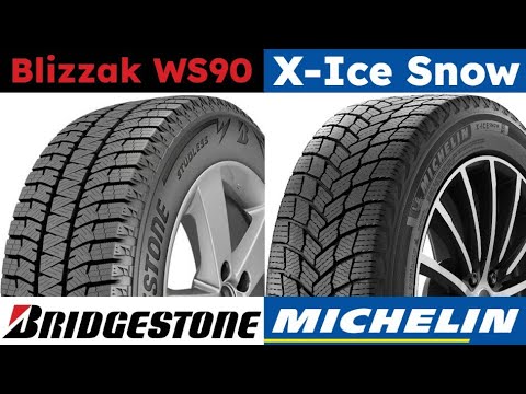 Bridgestone Blizzak WS90 vs Michelin X-Ice SNOW