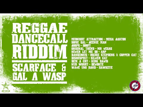 Reggae Dancehall Riddim: Scarface & Gal a Wasp - Continuous DJ Mix | Jet Star Music