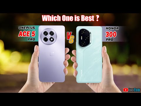 🔥 Duel High Tech!! Oneplus Ace 5 Pro Vs Honor 300 Pro Off in a Smartphone Showdown!