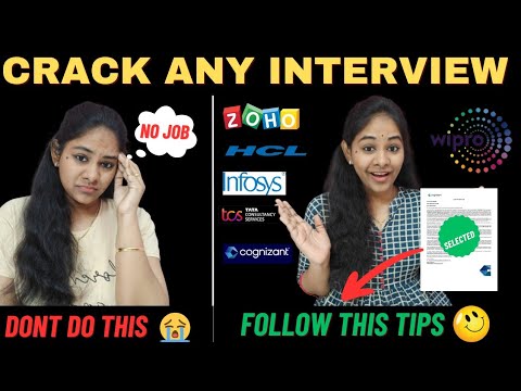 Tips to crack any Interview 😱 in Tamil🤩 | IT JOBS💥🚀| ZOHO | TCS | CTS | Infosys | HCL