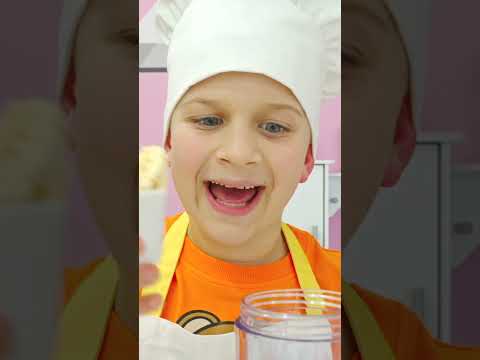 Oliver makes Milkshake in his Cafe