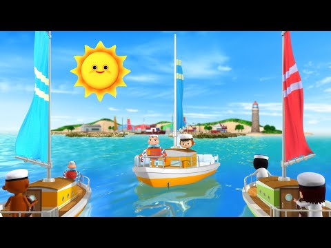 Sail Away to Dreamland! 🚤 Soothing Lullaby with Mia & Friends | Fun Baby Songs | Classic Baby Songs