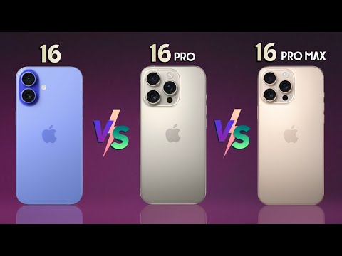 iPhone 16 Vs iPhone 16 Pro Vs iPhone 16 Pro Max [ Full Comparison ]