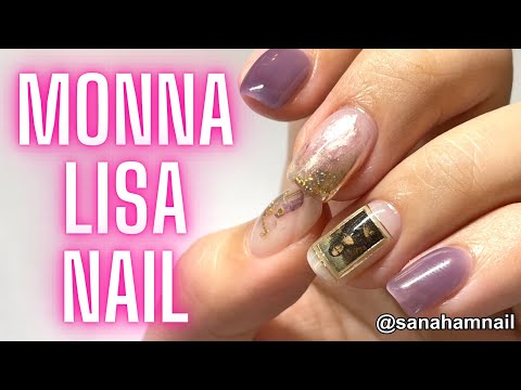 【Seria】新商品モナリザシールを使ってレトロ可愛いデザインを♡Monna Lisa Nail