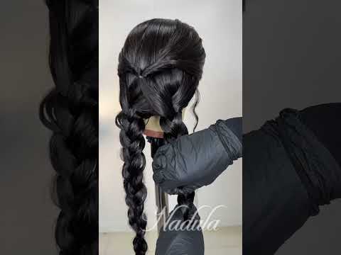 Style With Me: Bridal Hairstyle~ #nadulahair #stylewithme #bridalhairstyle #fyp #hairtutorial