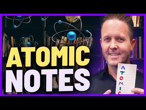 Absorb Any Book with Atomic Notes