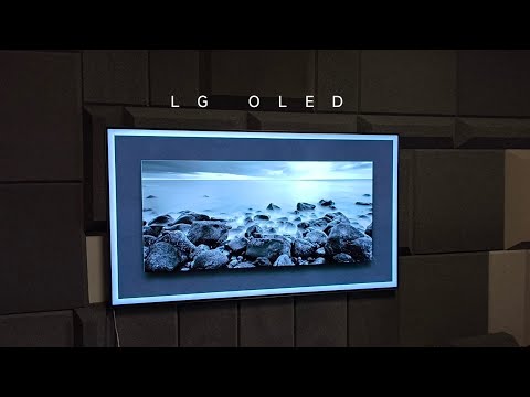 LG OLED burn in test