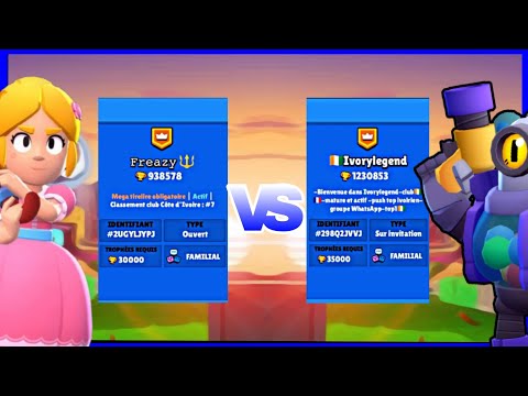 FREAZY VS IVORYLEGEND MATCH AMICAL BRAWL STARS [ Gamer Ivoiriens Brawl stars]#brawlstars #supercell