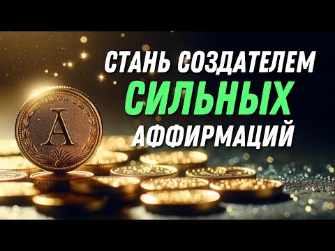 Станьте Мастером СИЛЬНЫХ Аффирмаций и Создавайте Своё Яркое Будущее🌞Что такое АФФИРМАЦИИ ❓