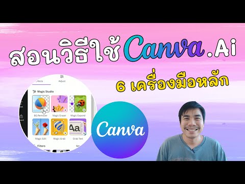 ออกแบบ และ สอนใช้งาน Ai Canva