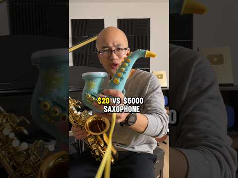 Can this $20 sax beat my $5000 sax???