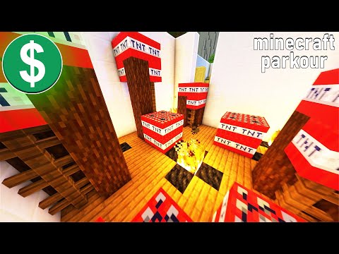 Minecraft Parkour Gameplay (No Copyright)