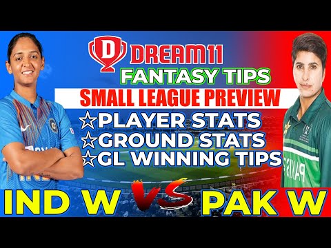 IN W vs PK W Dream11 Team II IN W vs PK W Dream11 Team Prediction II 4th WC T20II inw vs pkw dream11