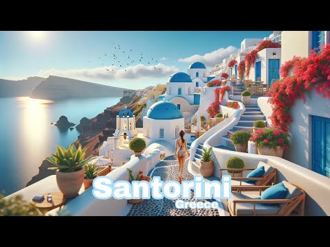 Santorini, Greece 🇬🇷 - A Playground From Paradise - 4K HDR Walking Tour