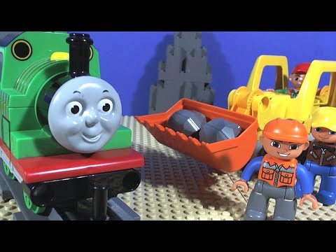 Trains for Kids | Steam Train and Toy Train | Fire Truck and Diggers Too!