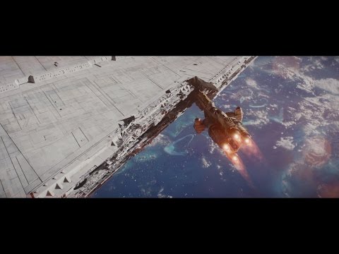 Rogue One: Hammerhead Corvette Attack - with music by John Williams