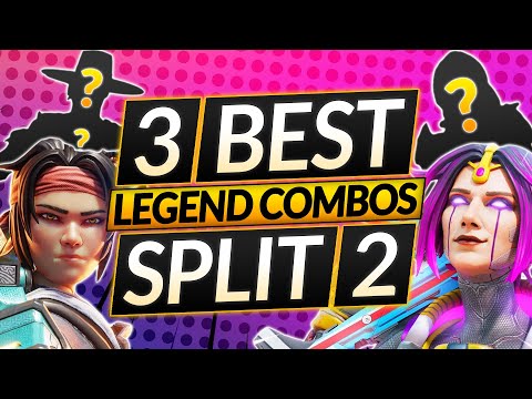 Top 3 LEGEND COMBOS for WORLD'S EDGE (S15 Split 2) - BROKEN TEAM COMPS - Apex Legends Guide