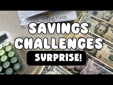 SURPRISES At Every Turn Savings Challenges | Cash Stuffing | Cash Envelope Method