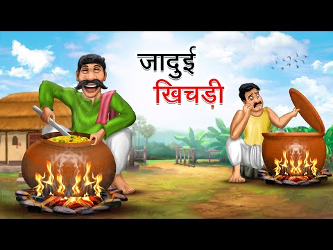 जादुई खिचड़ी | JADUI KHICHDI | HINDI KAHANIYA | HINDI STORIES