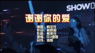 韩宝仪 《谢谢你的爱》Dj细霖 ProgHouse KTV 导唱字幕 （备有伴奏视频）