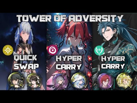 TOWER OF ADVERSITY 1.4 ⚔️| HAZARD ZONE | JINSHI X ROVER 🔥- CAMELLYA🔥 - JIYAN🔥 | WUTHERING WAVES