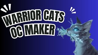 Warrior Cats OC Maker - What Warrior Cat Are You?