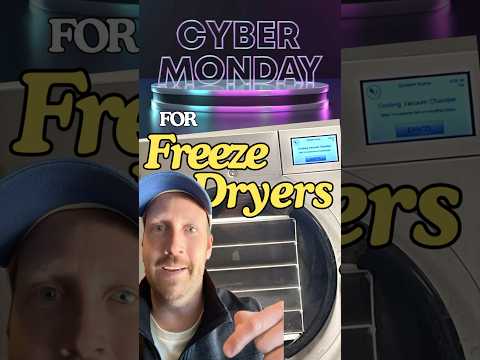 My Top Cyber Monday Deals for Freeze-Drying #cybermonday #amazonfinds #freezedryer