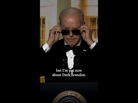 Dark Brandon made an appearance at the 2023 White House Correspondents’ Dinner.