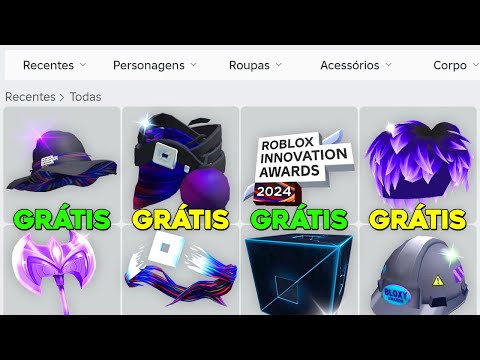 💜 NOVO ITEM GRÁTIS DO ROBLOX INNOVATION AWARDS! PEGUE AGORA! 💜