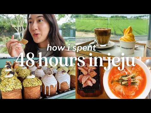 🍊48 Hours in Jeju | documenting *everything* we did, saw, and ate!