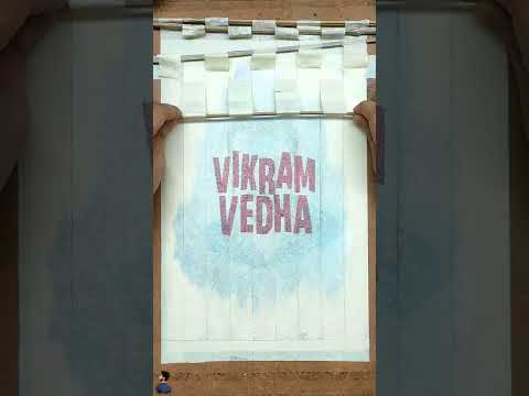 Drawing of Vikram vedha | Hrithik roshan, saif ali khan #shorts