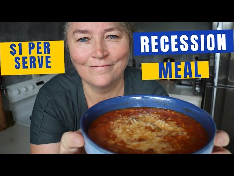 Under $5 Recession Meal | Feed a Family on a Budget with this SOUP