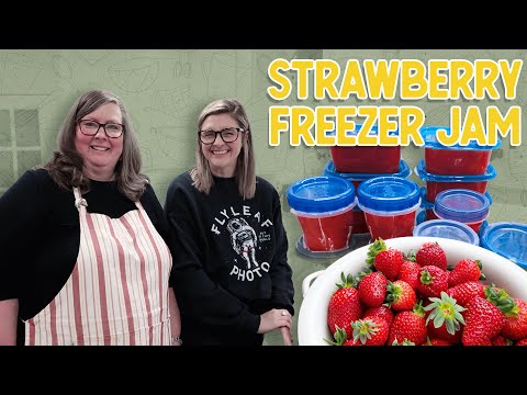 Homemade Strawberry Freezer Jam: Fresh Flavor All Year Round!