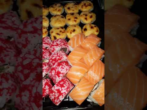 вкусные суши на ужин)))