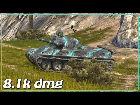 TVP T 50/51 • 4 frags • 8.1k dmg • WoT blitz