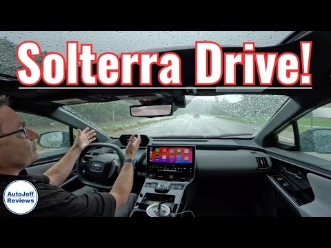 How Does 2024 Subaru Solterra Drive: Flooding Roads, Highway, More!