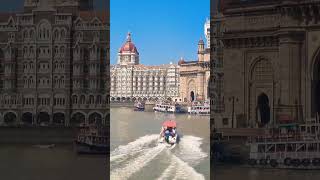 Mumbai gate way of India &taj hotel boat 🚢  se