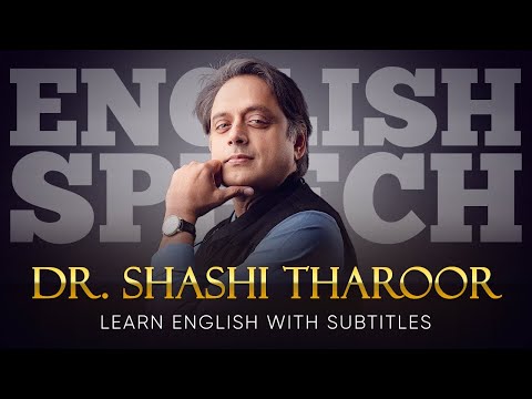 ENGLISH SPEECH | SHASHI THAROOR: Opportunity or Chaos? (English Subtitles)