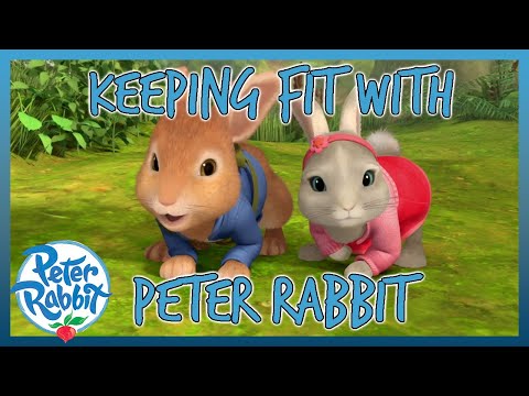 @OfficialPeterRabbit - 🏃‍♂️💨 Keeping Fit With Peter Rabbit 🏃‍♂️💨 | COMPILATION | Cartoons for Kids