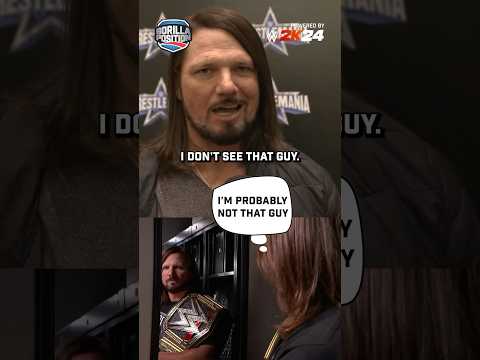 Will AJ Styles ever be THE guy for WWE…?! 🤔🤔