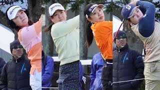 「九州女子プロゴルフダブルスNo.1決定戦」決勝は篠原まりあ＆但馬友組と山内日菜子＆香妻琴乃組の対戦に　来年1月18日に九州・沖縄8局で放送