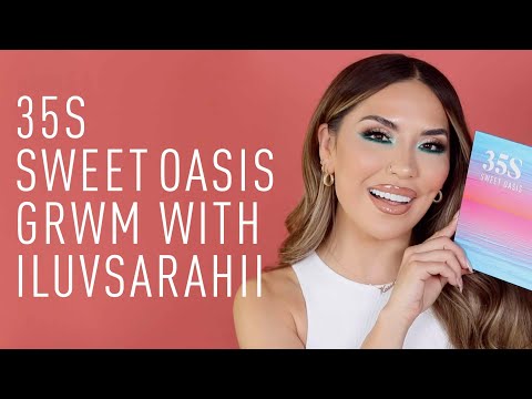 ILUVSARAHII GRWM w/ Morphe 35S Sweet Oasis Palette