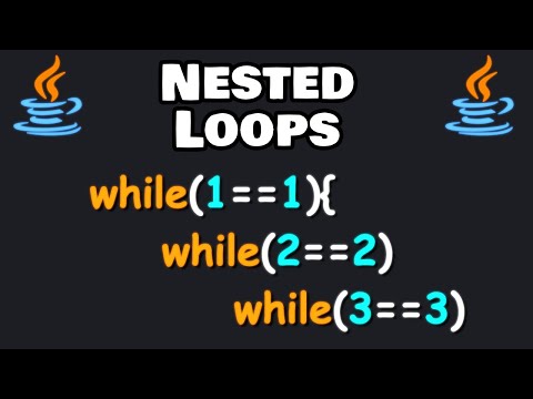 NESTED LOOPS in Java are awesome! ➿