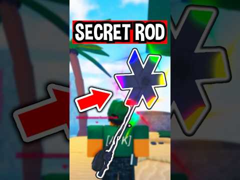 SECRET ROD in Roblox Fisch..