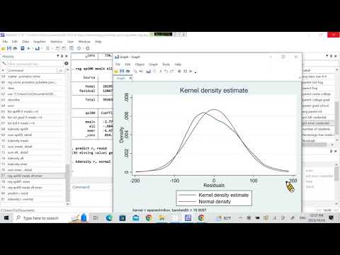 08. Regression Multicollinearity Stata (elemapi.dta)