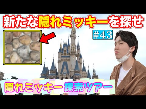 【お蔵候補】ディズニーランドで隠れミッキー6つ見つけるまで帰れません！！！